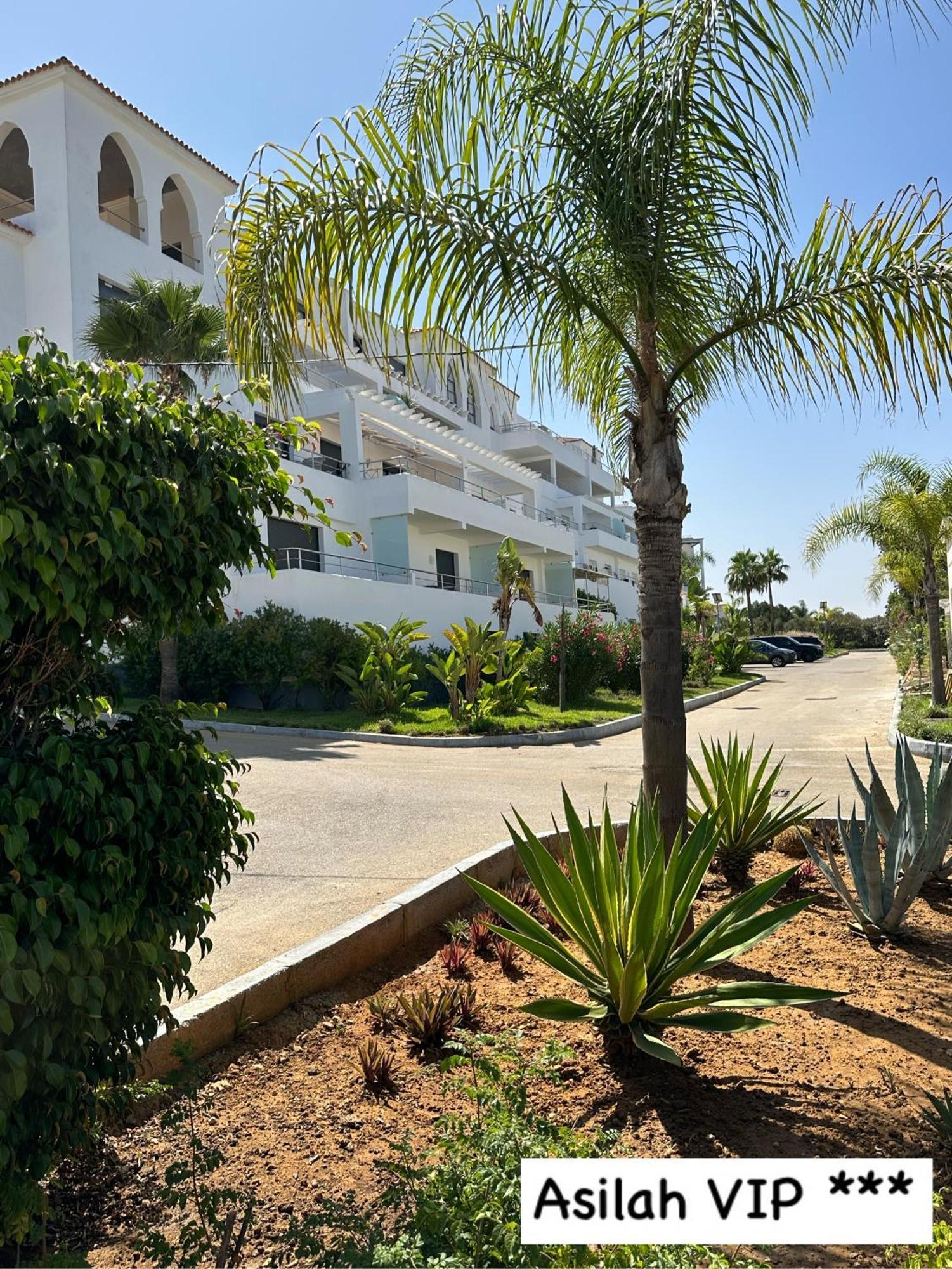 Asilah Vip - Haut Standing - Vue Mer - Piscines - Plage A 5 Minute - Garage Privee - Acces Pmr Exterior photo