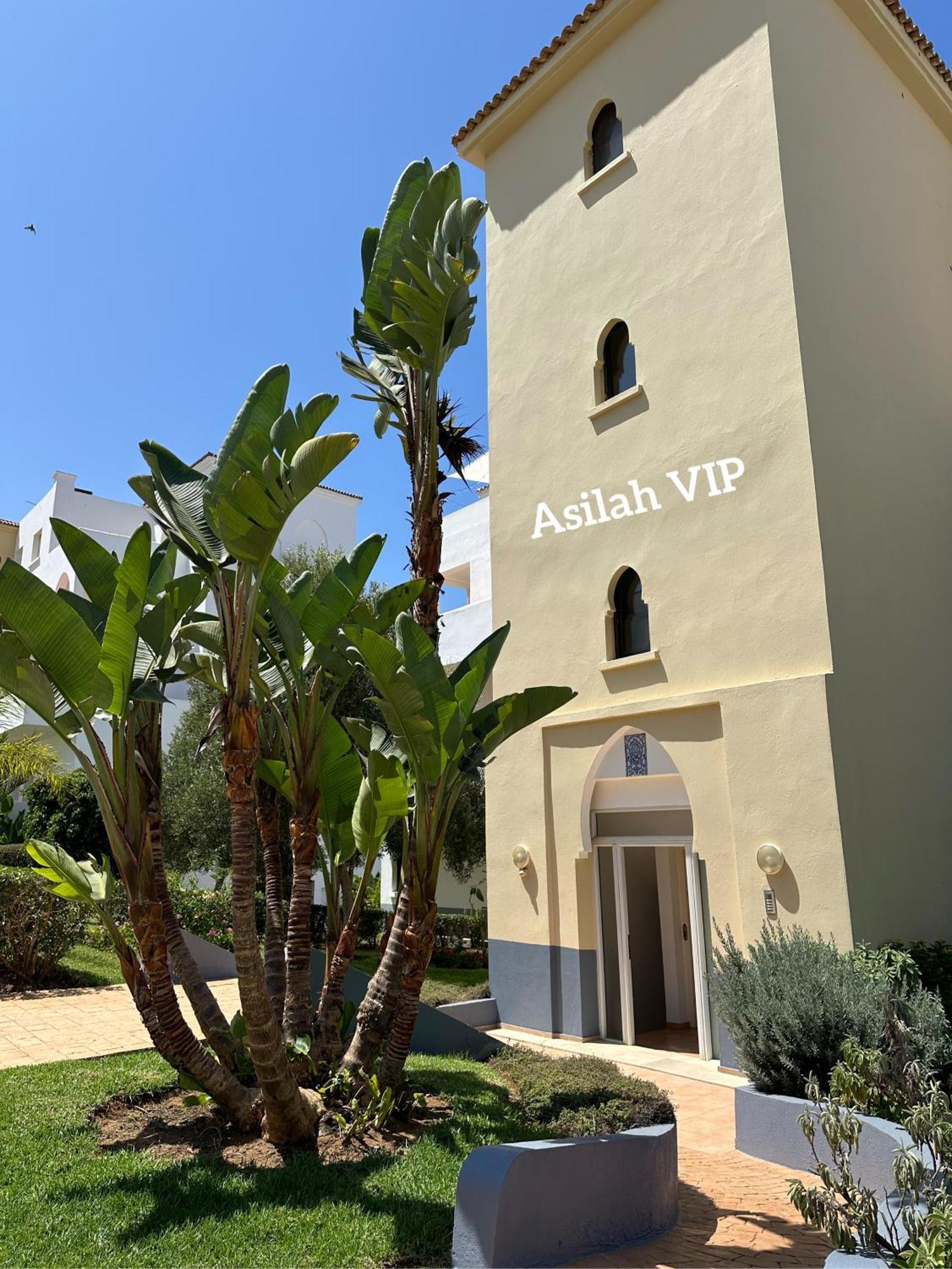 Asilah Vip - Haut Standing - Vue Mer - Piscines - Plage A 5 Minute - Garage Privee - Acces Pmr Exterior photo